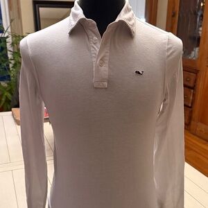 Vineyard Vines Men's Classic White Polo